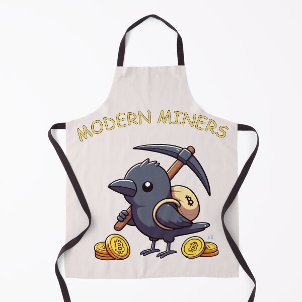 Item preview, Mining Bitcoin Crow designed and sold by LemuellTrends.
