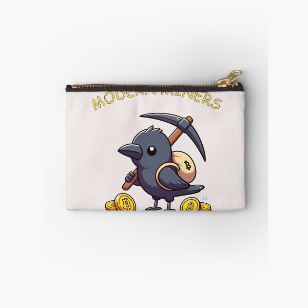 Item preview, Mining Bitcoin Crow designed and sold by LemuellTrends.