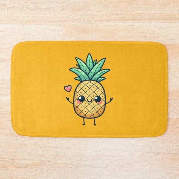 Item preview, Cute Anthropomorphic Pineapple designed and sold by Delamoon.