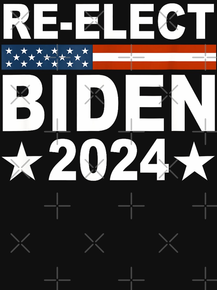 Discover Re-Elect Joe Biden 2024 Democrats T-Shirt