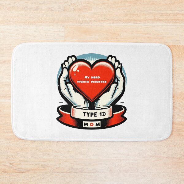 Item preview, My hero fights diabetes- diabetics t1d designed and sold by toobel.