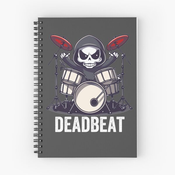Item preview, Cute Dead Beat Grim Reaper Drummer designed and sold by Alladin7.
