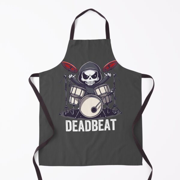 Item preview, Cute Dead Beat Grim Reaper Drummer designed and sold by Alladin7.