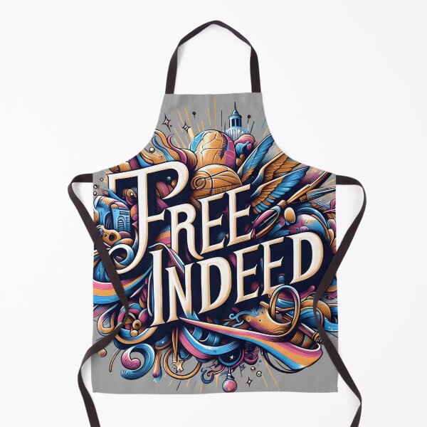 Item preview, Free Indeed, typography designed and sold by maxmaj.