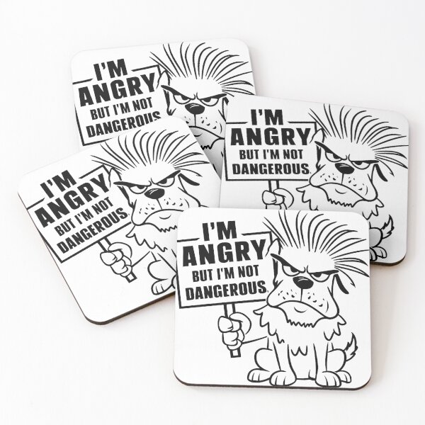 Item preview, angry not dangerous designed and sold by StellarValor.