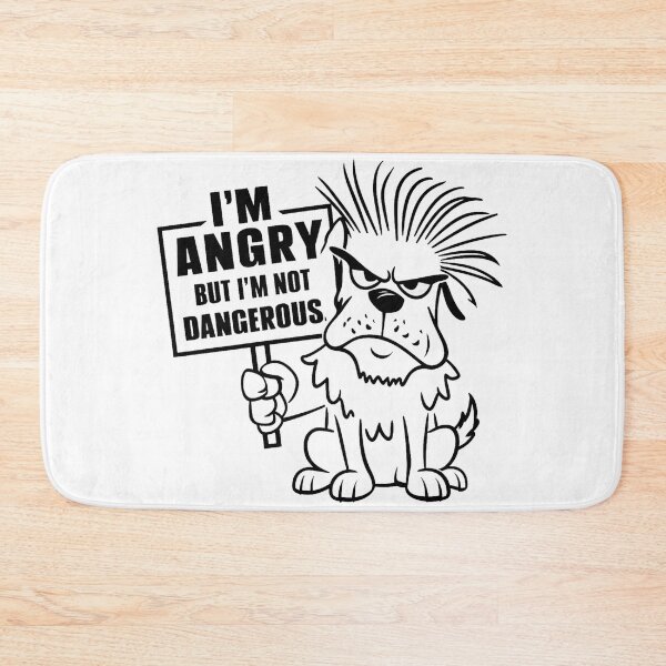 Item preview, angry not dangerous designed and sold by StellarValor.