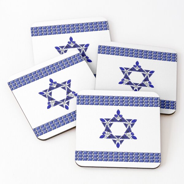Item preview, Flag of Israel designed and sold by DigitalGemArt.