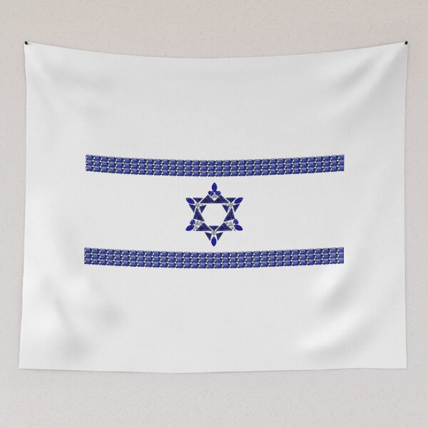 Artikelvorschau, Flagge Israels entworfen und verkauft von DigitalGemArt.