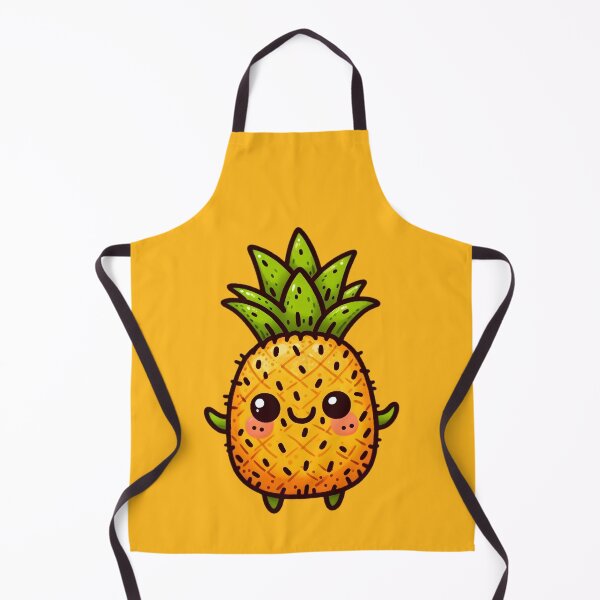 Item preview, Cute Anthropomorphic Pineapple designed and sold by Delamoon.