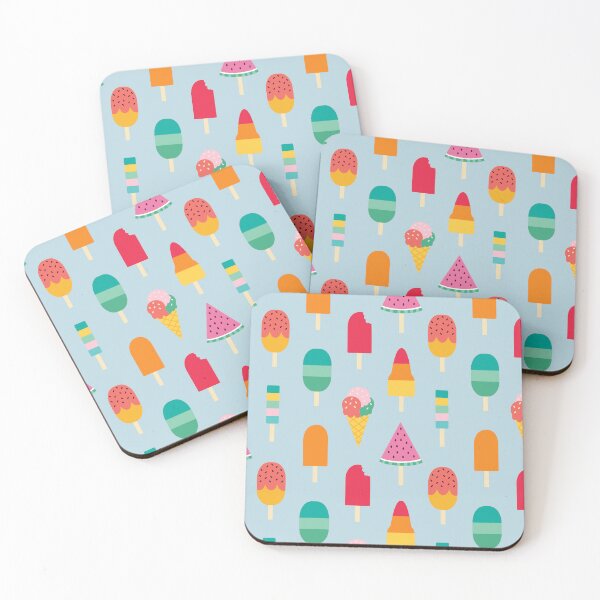 Item preview, Ice Cream and Lollies Pattern designed and sold by PerpetualPanic.