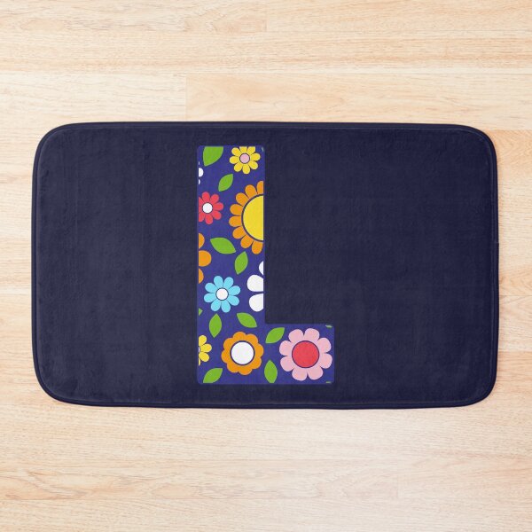 Item preview, Hippie Floral Alphabet Letter L designed and sold by ToluaPrints.