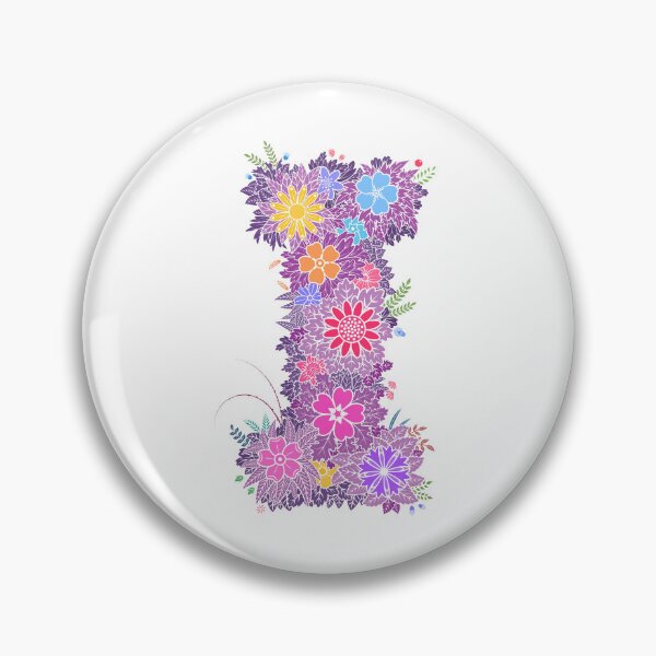 Artikelvorschau, Blumenbuchstabe „I“ WirSindSchönerAlsBlumen entworfen und verkauft von birthflower.
