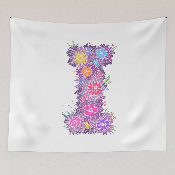 Artikelvorschau, Blumenbuchstabe „I“ WirSindSchönerAlsBlumen entworfen und verkauft von birthflower.