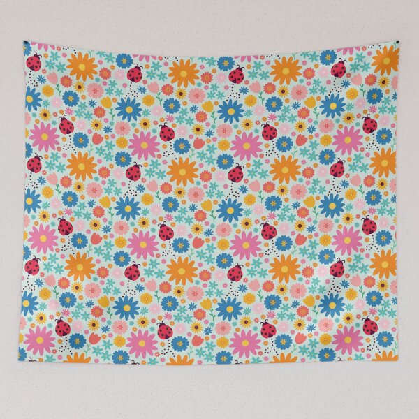 Item preview, Buds and Bugs Pattern designed and sold by PerpetualPanic.