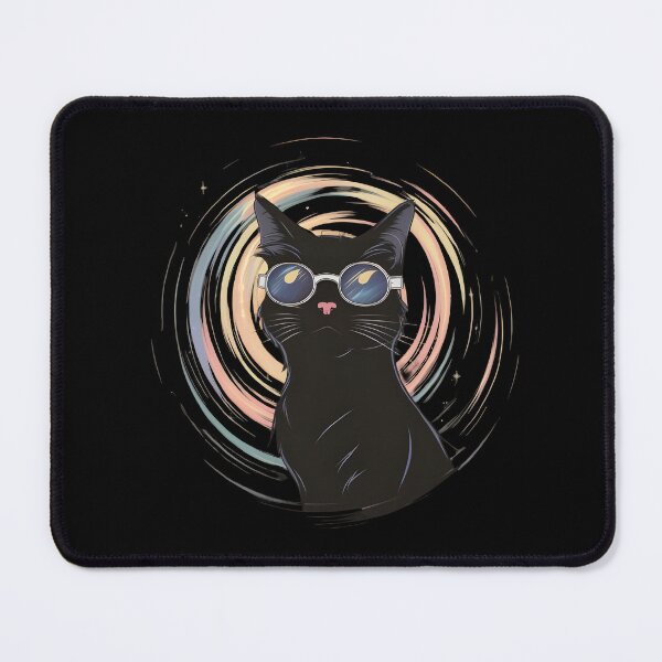 Item preview, Solar Eclipse Cat Wearing Solar Eclipse Glasses designed and sold by FurRealStudioCo.
