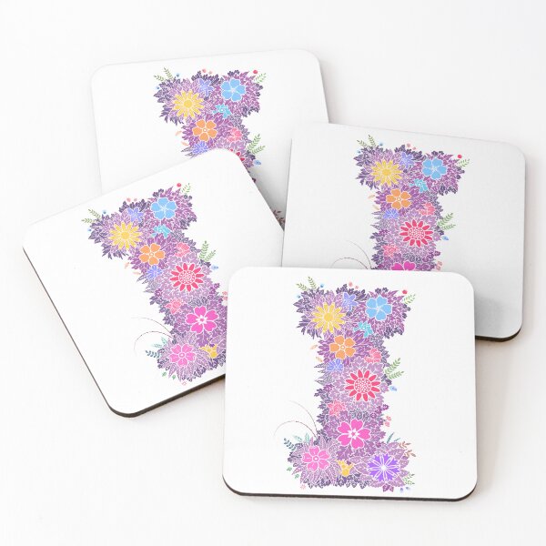 Item preview, Floral Letter "I" WeArePrettierThanFlowers designed and sold by birthflower.