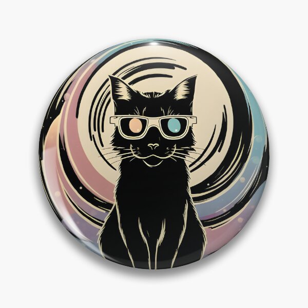 Item preview, Solar Eclipse Cat Wearing Solar Eclipse Glasses designed and sold by FurRealStudioCo.