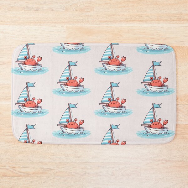Item preview, Crab on Sailboat designed and sold by LemuellTrends.