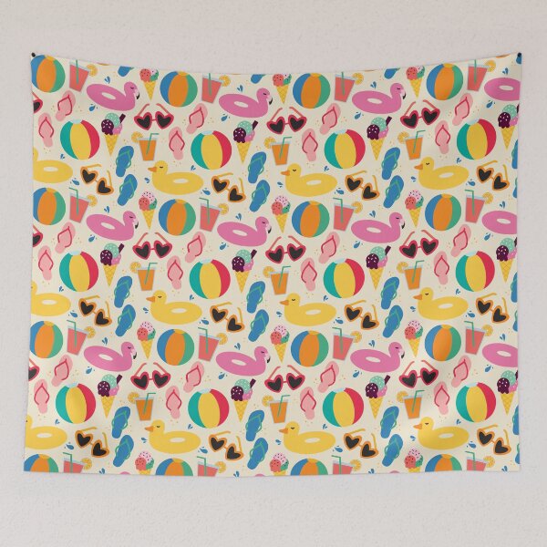 Item preview, Beach Day Pattern designed and sold by PerpetualPanic.