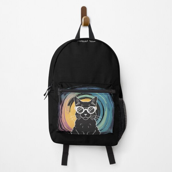 Item preview, Solar Eclipse Cat Wearing Solar Eclipse Glasses designed and sold by bluel_evin.