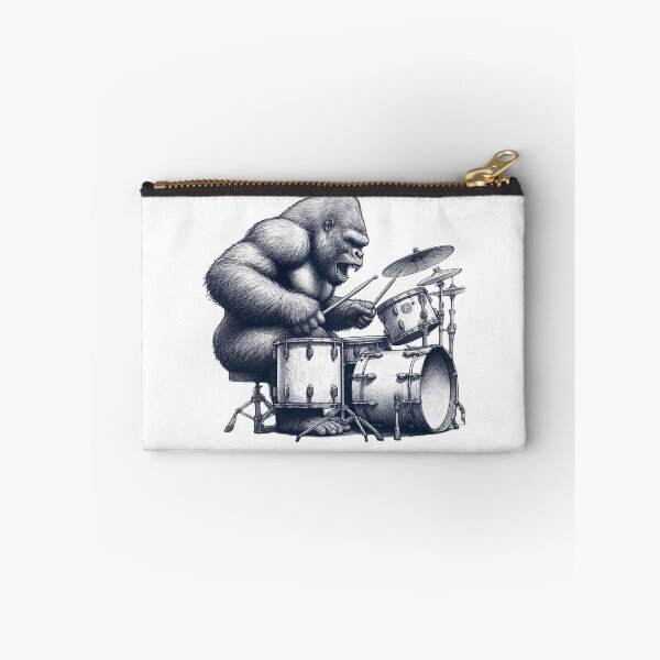 Item preview, Gorilla Playing the Drums designed and sold by darprince.