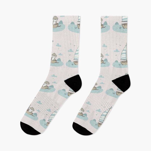 Item preview,  Otter on Sailboat designed and sold by LemuellTrends.