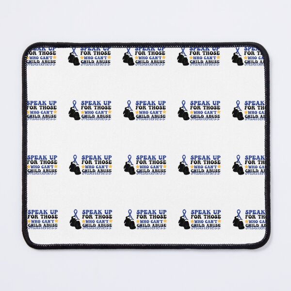 Item preview, Child abuse awareness, speak up for those who can't, blue Ribbon, child abuse ribbon, child abuse  designed and sold by BlueDiamond-19.
