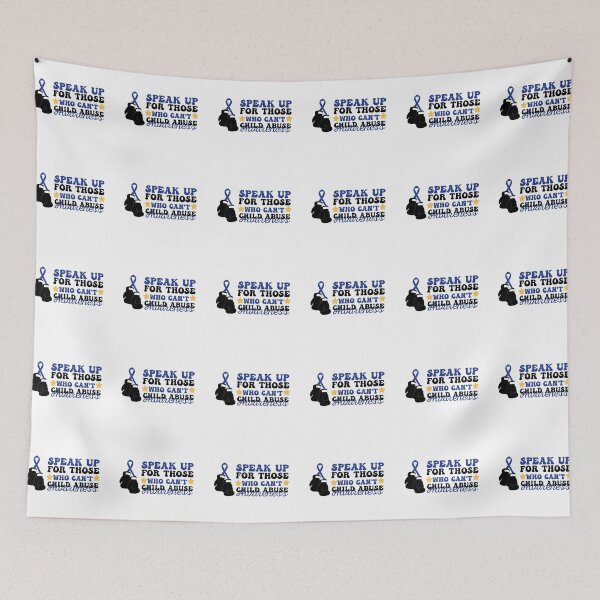 Item preview, Child abuse awareness, speak up for those who can't, blue Ribbon, child abuse ribbon, child abuse  designed and sold by BlueDiamond-19.