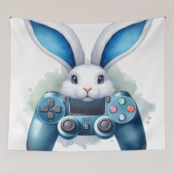 Item preview, Easter Bunny Gamer designed and sold by RachelRebel.
