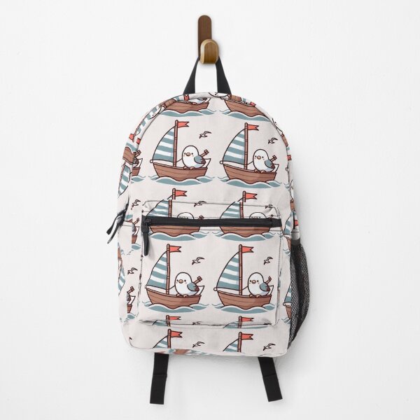 Item preview, Seagull on Sailboat designed and sold by LemuellTrends.