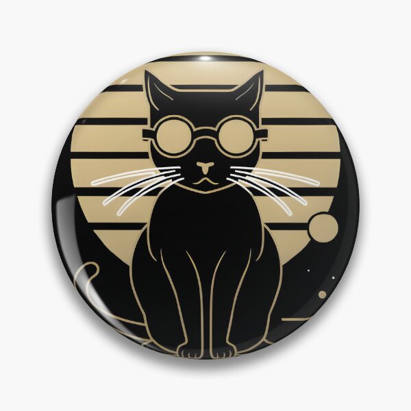 Item preview, Solar Eclipse Cat Wearing Solar Eclipse Glasses designed and sold by FurRealStudioCo.