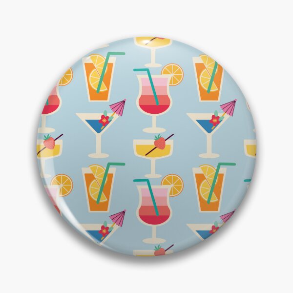 Item preview, Funky Drinks Pattern designed and sold by PerpetualPanic.