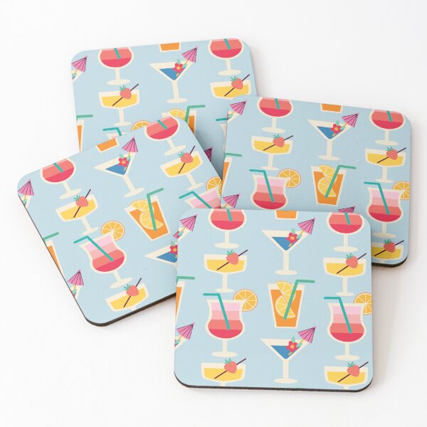 Item preview, Funky Drinks Pattern designed and sold by PerpetualPanic.
