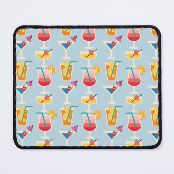 Item preview, Funky Drinks Pattern designed and sold by PerpetualPanic.