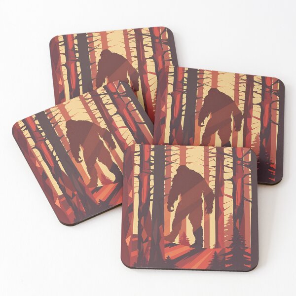 Item preview, Bigfoot in Red Hues designed and sold by Valley42Designs.