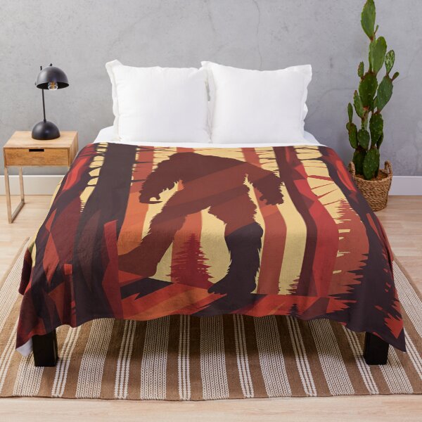 Item preview, Bigfoot in Red Hues designed and sold by Valley42Designs.