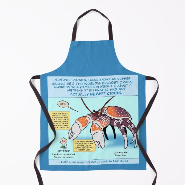 Item preview, Coconut Crab Facts designed and sold by Copperbora.