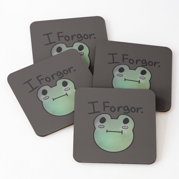 Item preview, I Forgor meme Frog edition designed and sold by melsbells.