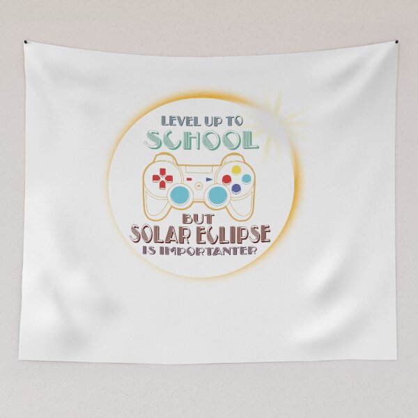 Item preview, Sube de nivel a la escuela, pero el eclipse solar es más importante designed and sold by Goo2design.