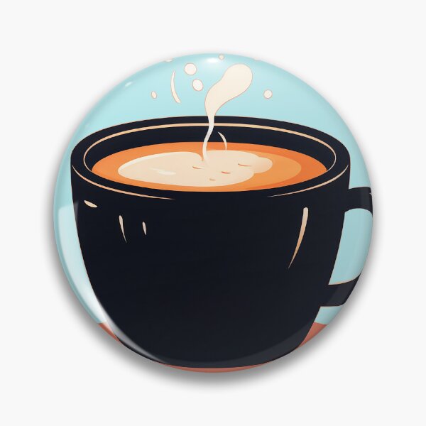 Item preview, aesthetic Black cup of coffee designed and sold by CaffeineDose.