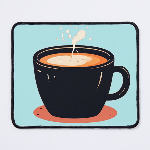 Item preview, aesthetic Black cup of coffee designed and sold by CaffeineDose.