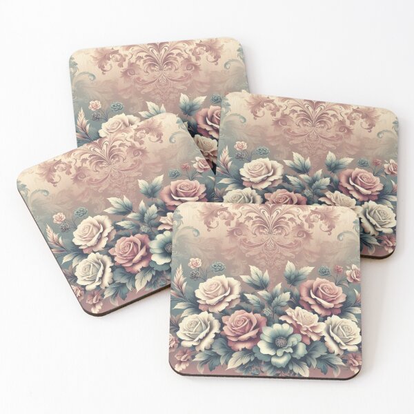 Item preview, Ombre Damask With Roses designed and sold by DesignsByPrnces.
