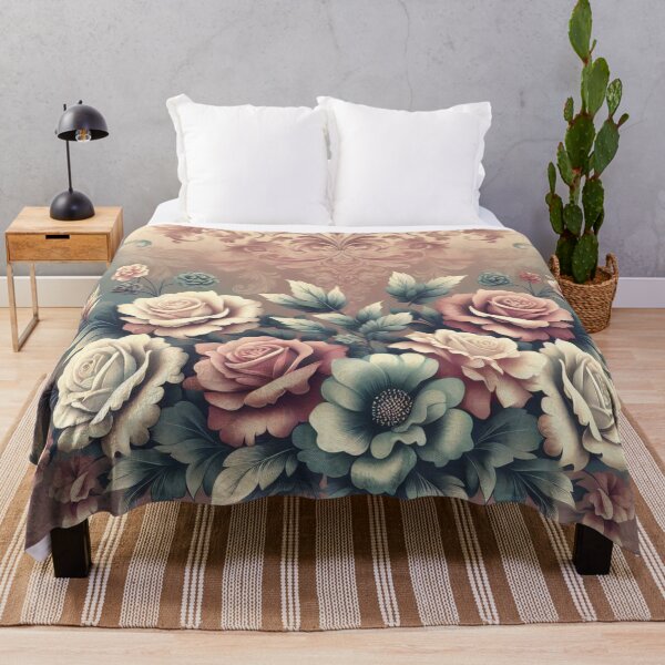 Item preview, Ombre Damask With Roses designed and sold by DesignsByPrnces.