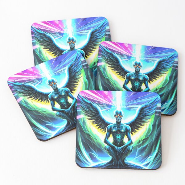 Item preview, Angelic Alien  designed and sold by AtomicCityArt.