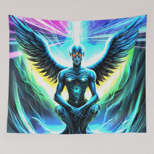 Item preview, Angelic Alien  designed and sold by AtomicCityArt.