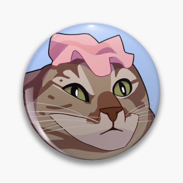 Item preview, Meme Cat with a flower on its head designed and sold by lordkndy.