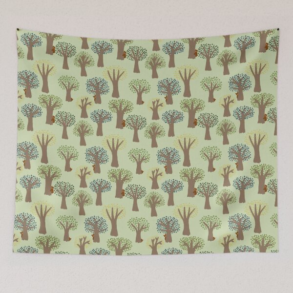 Item preview, Little Bear Forest - Green Pattern designed and sold by PerpetualPanic.