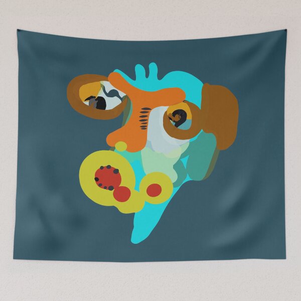 Item preview, 37 OooH PHILIPPE vree wijs - colorful imaginary emotive portrait  designed and sold by IsaboCreations.