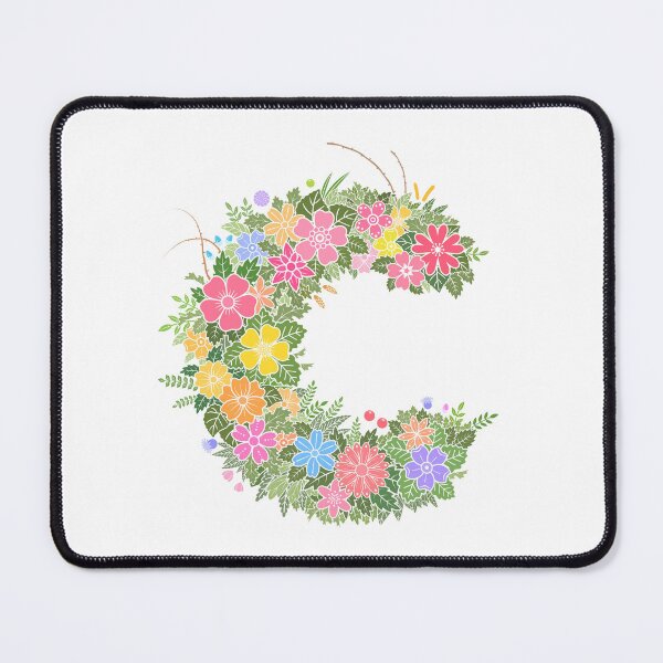Item preview, Floral Letter "C" WeArePrettierThanFlowers designed and sold by birthflower.