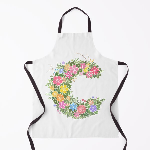 Artikelvorschau, Blumenbuchstabe „C“ WeArePrettierThanFlowers entworfen und verkauft von birthflower.